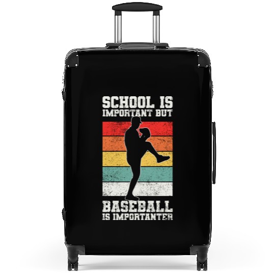 Baseball Pitcher Baseball Player Suitcases