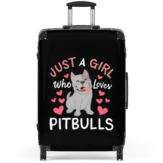Pitbulls Pitbull Lover Suitcases
