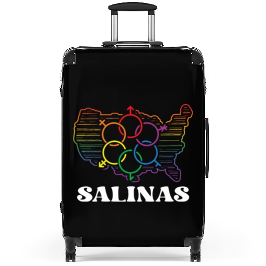Salinas Pride Month Pride Flag LGBT Community LGBT Suitcases