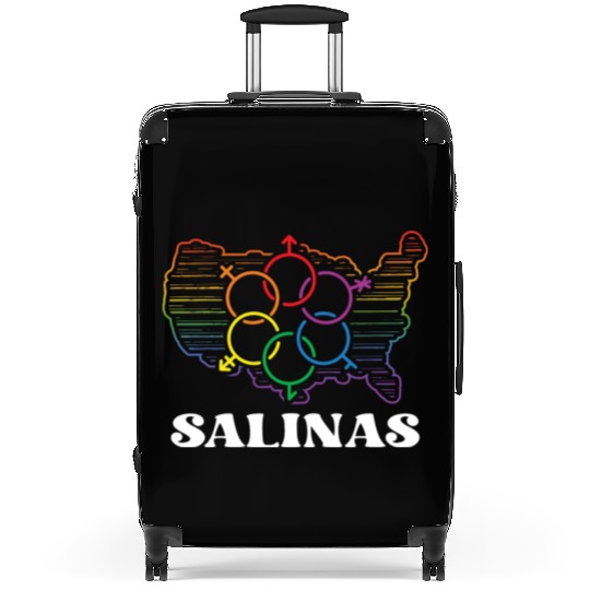 Salinas Pride Month Pride Flag LGBT Community LGBT Suitcases