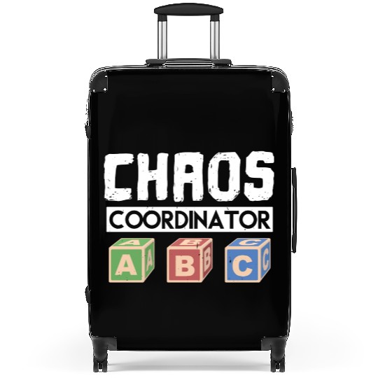 Chaos Coordinator Teacher Suitcases