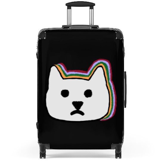cat face Suitcases