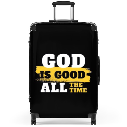 GoD is good Suitcases