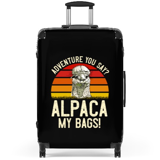 Alpaca my Bags Mountaineer funny Hiking Suitcases