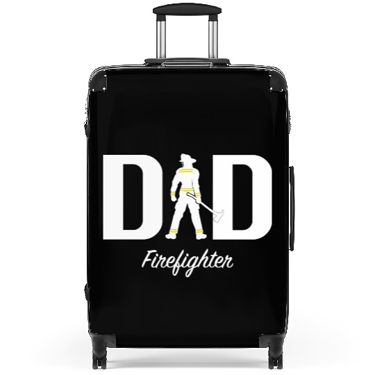 Dad firefighter Suitcases