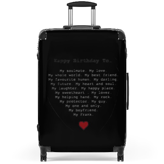 Happy Birthday To My Soulmate and Love Suitcases