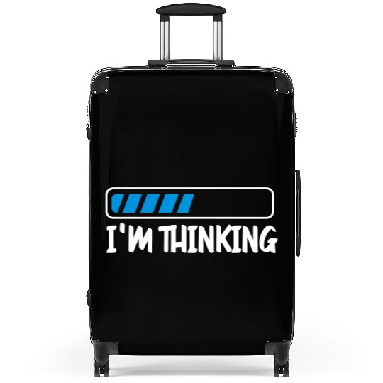 I'm Thinking Computer Scientist Programmer Cloud Suitcases