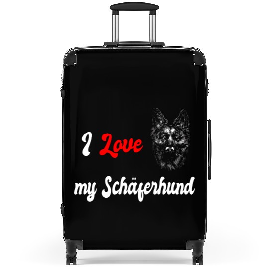 I love my German Shepherd Suitcases