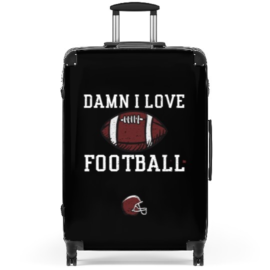 Damn I Love Football - Football Suitcases