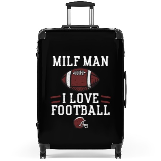 MILF Man I Love Football Suitcases