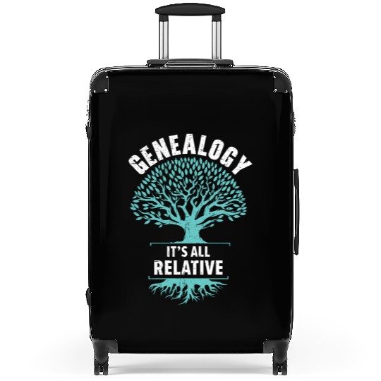Genealogy It's All Relative Genealogist Suitcases