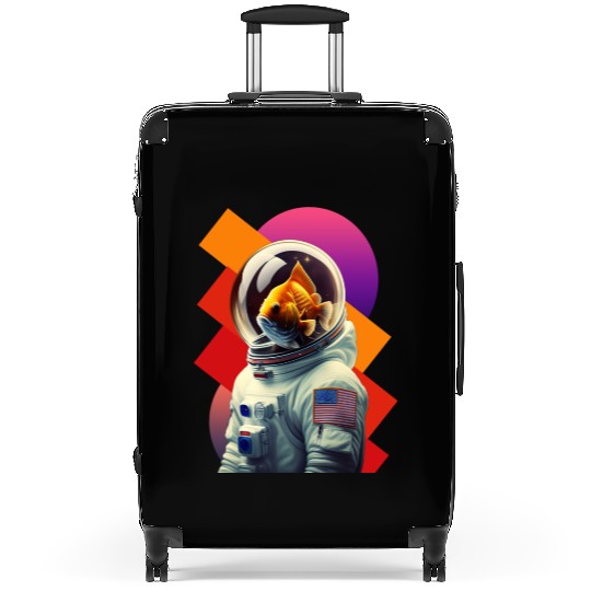 First Adventure with the Brave Goldfish Astronauts Suitcases