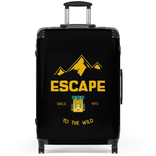 Escape To The Wild Camping Suitcases