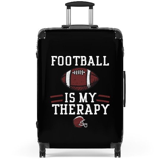 Football Is My Therapy - Football Suitcases