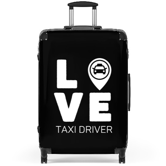 Love Taxi Driver Suitcases