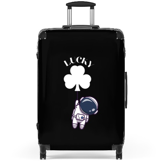 St Patricks Day Lucky Charms shamrock Clover Irish Suitcases