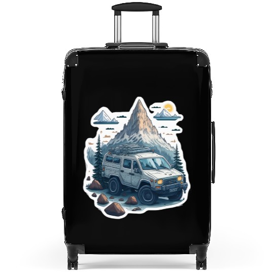 Travel adventure veichle Suitcases