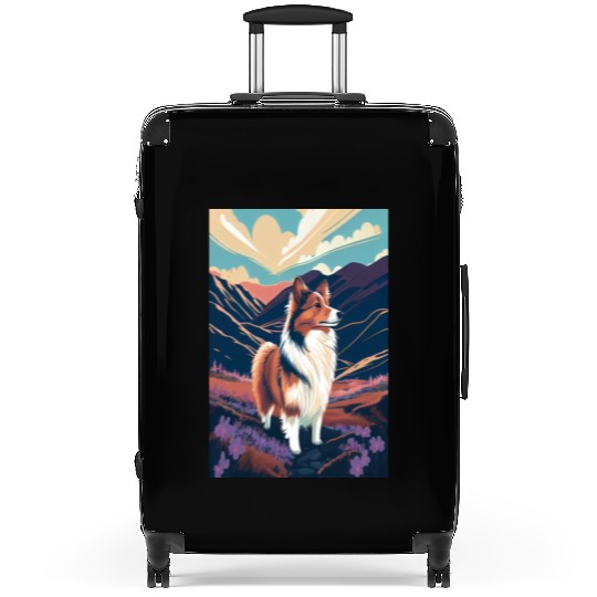 Belgian Malinois Nature Suitcases