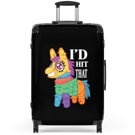 I'd Hit That Pinata Cinco de Mayo Party Suitcases