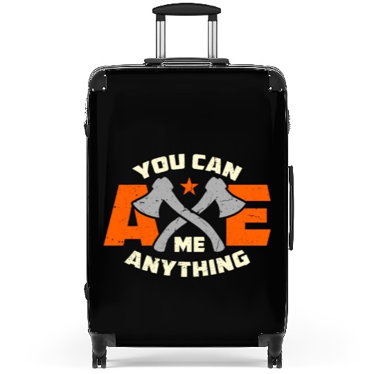 Axe Throwing You Can Axe Me Bullseye Axe Thrower Suitcases
