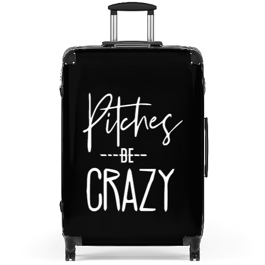 Baseball for Women - Pitches be Crazy Suitcases