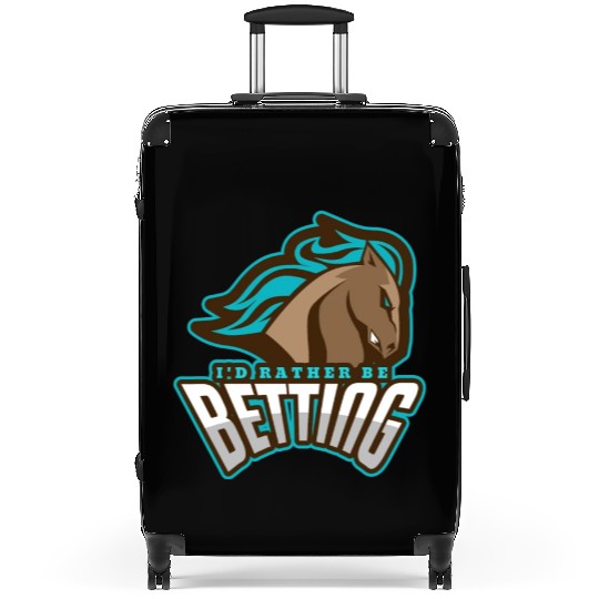 I'd Rather Be Betting | Horse Racing Suitcases