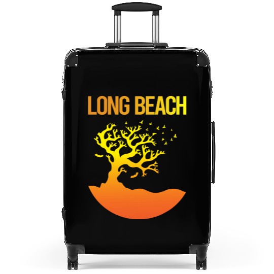 Neon Tree Art Long Beach 70s Suitcases