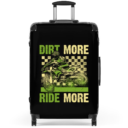 Dirt Bike Racing Motorcycle Ride Mudding Motocross Suitcases