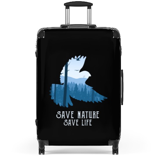 Save Nature Save Life environmental Care Suitcases
