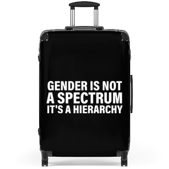 Gender is not a spectrum. It's a Hierarchy Suitcases