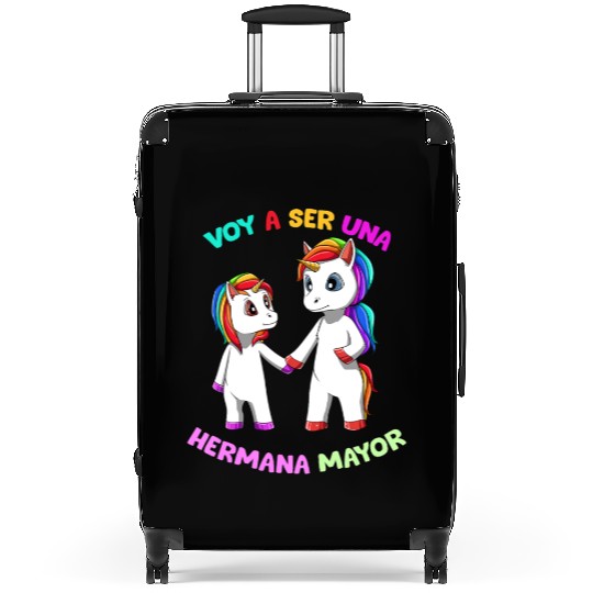 Kids Big Sister Unicorn Pregnancy Gift Brothers Suitcases