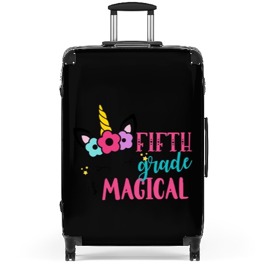 Kids Fifth Grade Is Magical Unicorn Back To School Suitcases