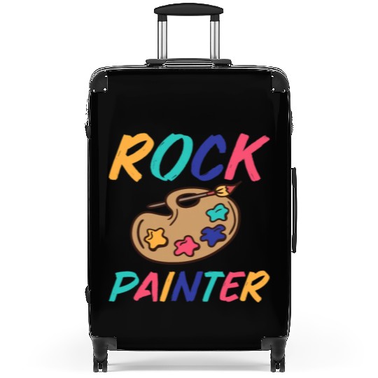 Great Rock Painter Outfit Rock Painting Lovers Suitcases
