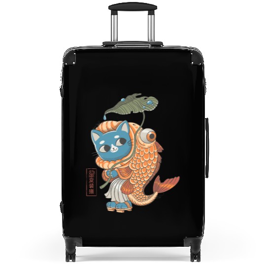 Catfish Yokai Suitcases