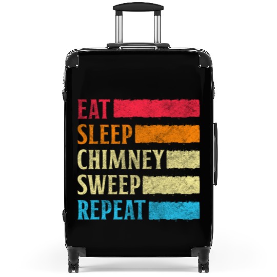 Lucky Charm New Year Fireplace Master Suitcases