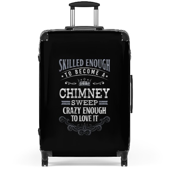 Lucky Charm Craft Fireplace Sweeper Suitcases