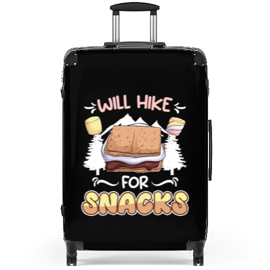 Wanderlust Climber funny Mountain Hiking Snack Suitcases