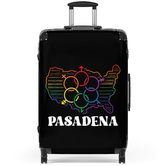 Pasadena Pride Month Pride Flag LGBT Community LGB Suitcases