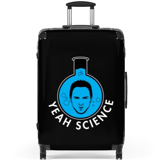 Breaking Bad Jessie Yeah Science Text Portrait Suitcases