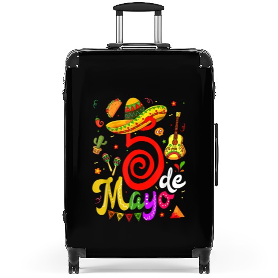 Cinco De Mayo Fiesta Surprise Camisa 5 De Mayo Viv Suitcases