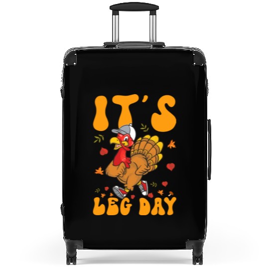 Thanksgiving Turkey Trot Squad Running Suitcases