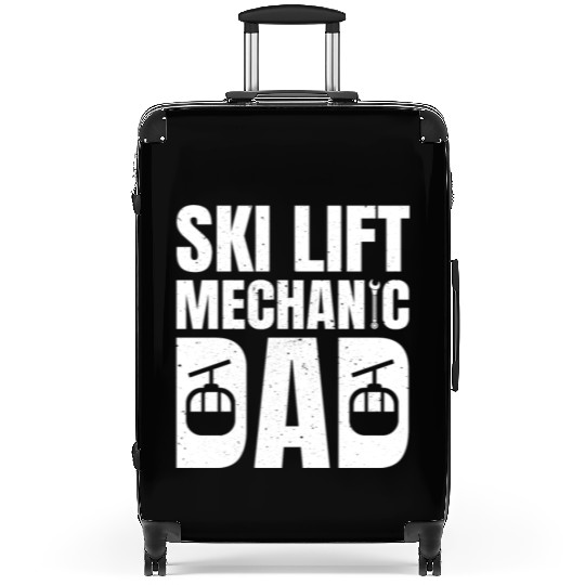 Ski Lift Mechanic Dad Suitcases