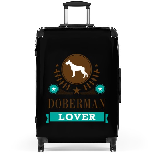 Doberman Lover Suitcases