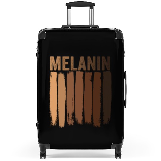 Melanin shades Black Pride Suitcases