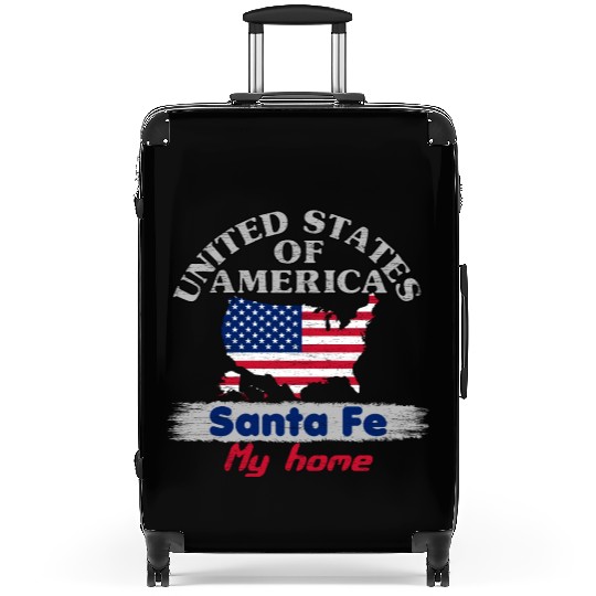 United States of America - Santa Fe my home - USA Suitcases