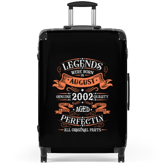 August 2002 anniversary 2002 legends August Suitcases