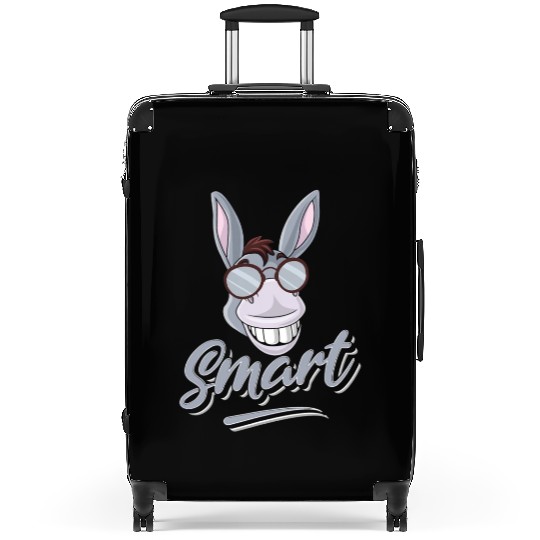 Smart Donkey Zookeeper Animal Lover Farmer Suitcases