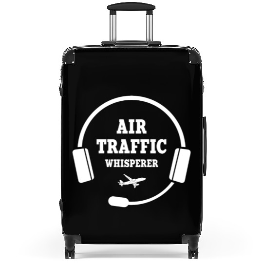 Funny Air Traffic Whisperer Suitcases