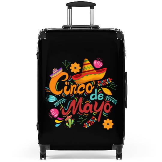 cinco de mayo Suitcases