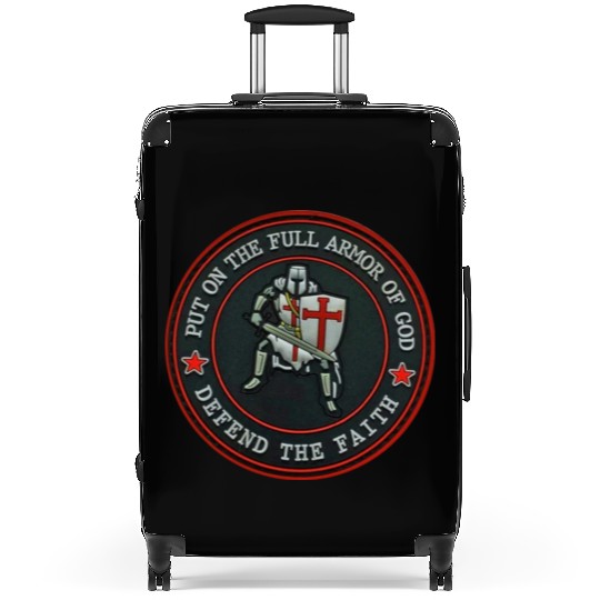 Armor Of God Defender Of Faith Suitcases